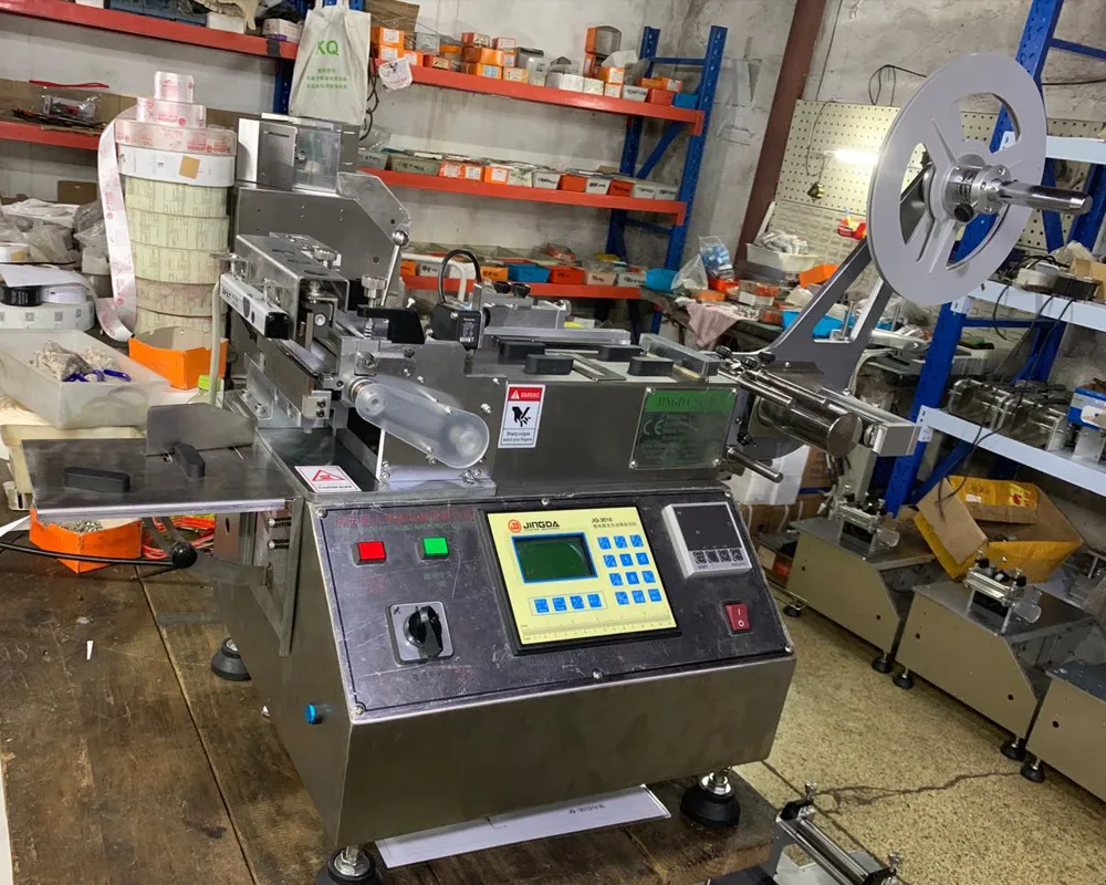 (JR-1221) Double Side High Speed Satin Ribbon Label Flexo Printing Machine