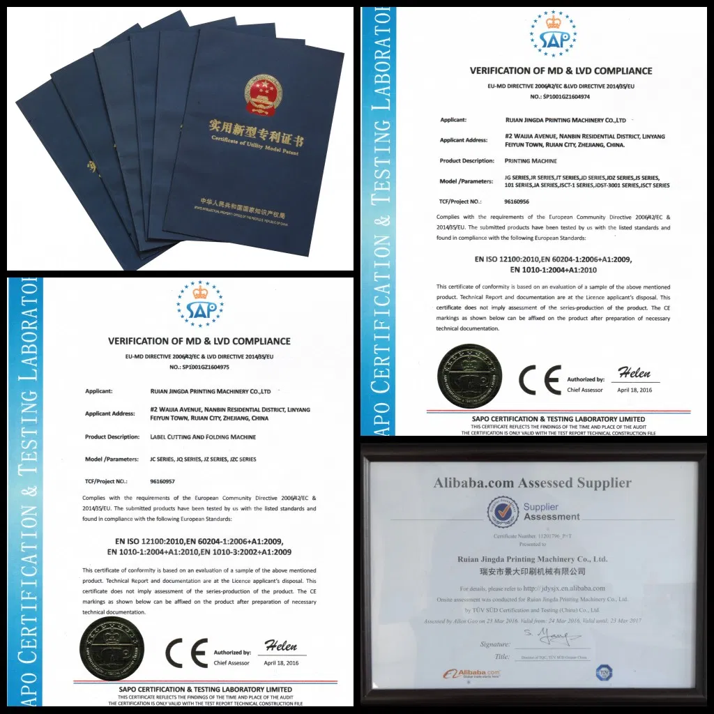 2+1 Colors Garment Satin Ribbon Label Flexo Printing Machine Price, Clothing Wash Care Label Flexographic Printing Machine for Nylon Taffeta Cotton Tape Jr-1221