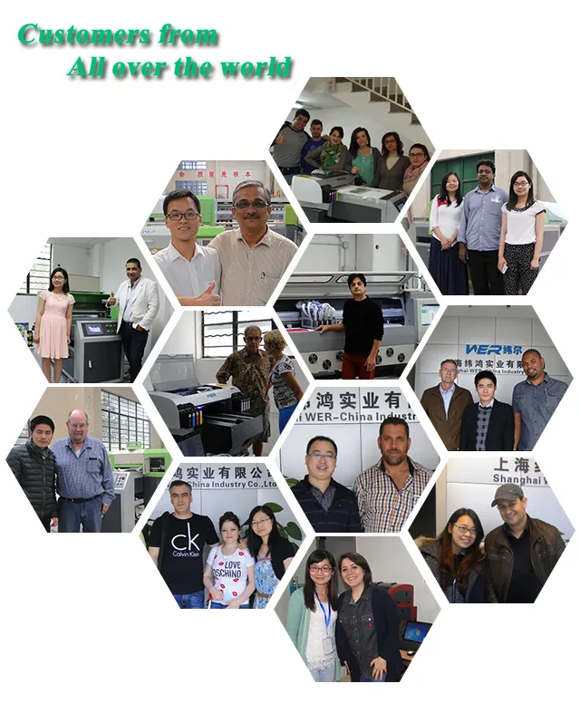 A3 A2 A1 DTG Direct to Garment Printer for Light and Dark T Shirt Printing