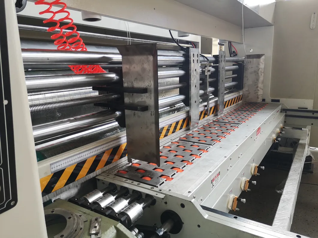 Automatic Flexo 3 Color Printer Slotter Carton Machine