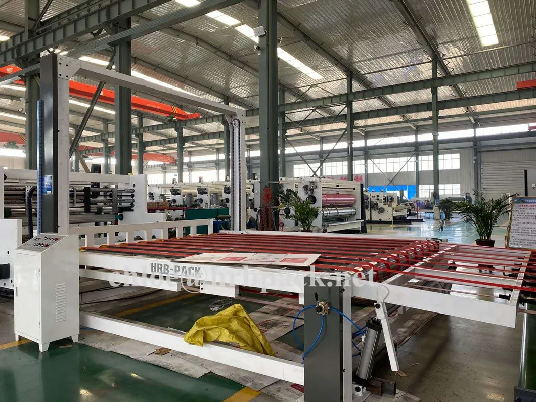 Automatic Flexo Printer Stacker Box Machine; Automatic Stacking Box Machine