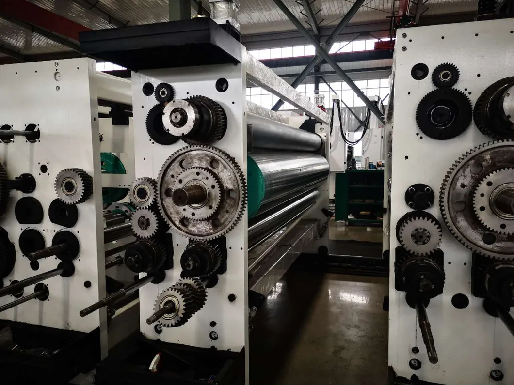 Automatic High Speed Flexo Printing Die Cutting Paperboard Machine