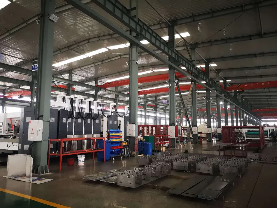 Automatic High Speed Flexo Printing Die Cutting Paperboard Machine