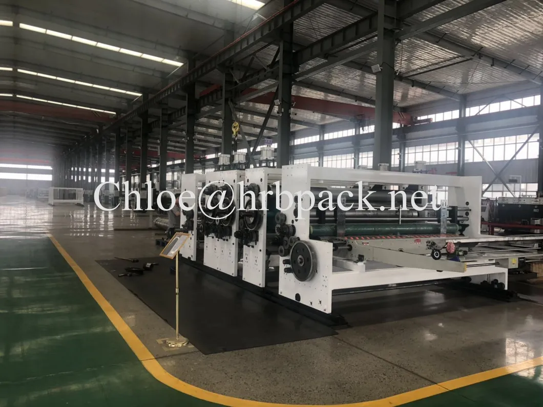 Automatic High Speed Flexo Printing Die Cutting Paperboard Machine