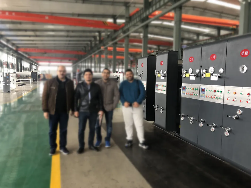 Automatic High Speed Flexo Printing Die Cutting Paperboard Machine