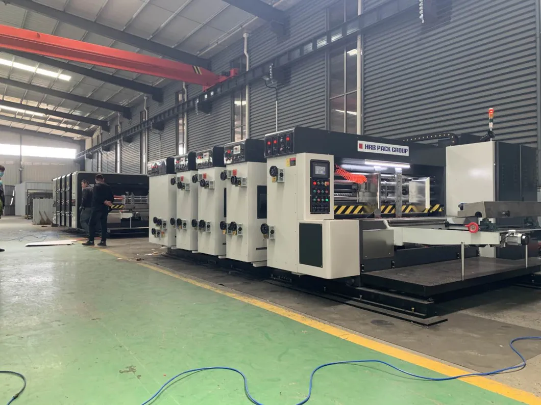 Automatic Lead Edge Feeding Flexographic Printing Slotting Die Cutting Box Machine