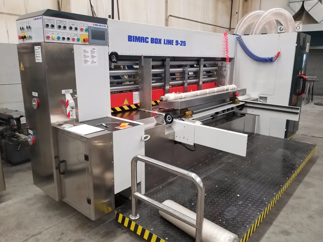 European Standard Vacuum Transfer Flexo Printing Fold Gluer Box Inline Machine; Case Maker Line; Ffg Making Box Line