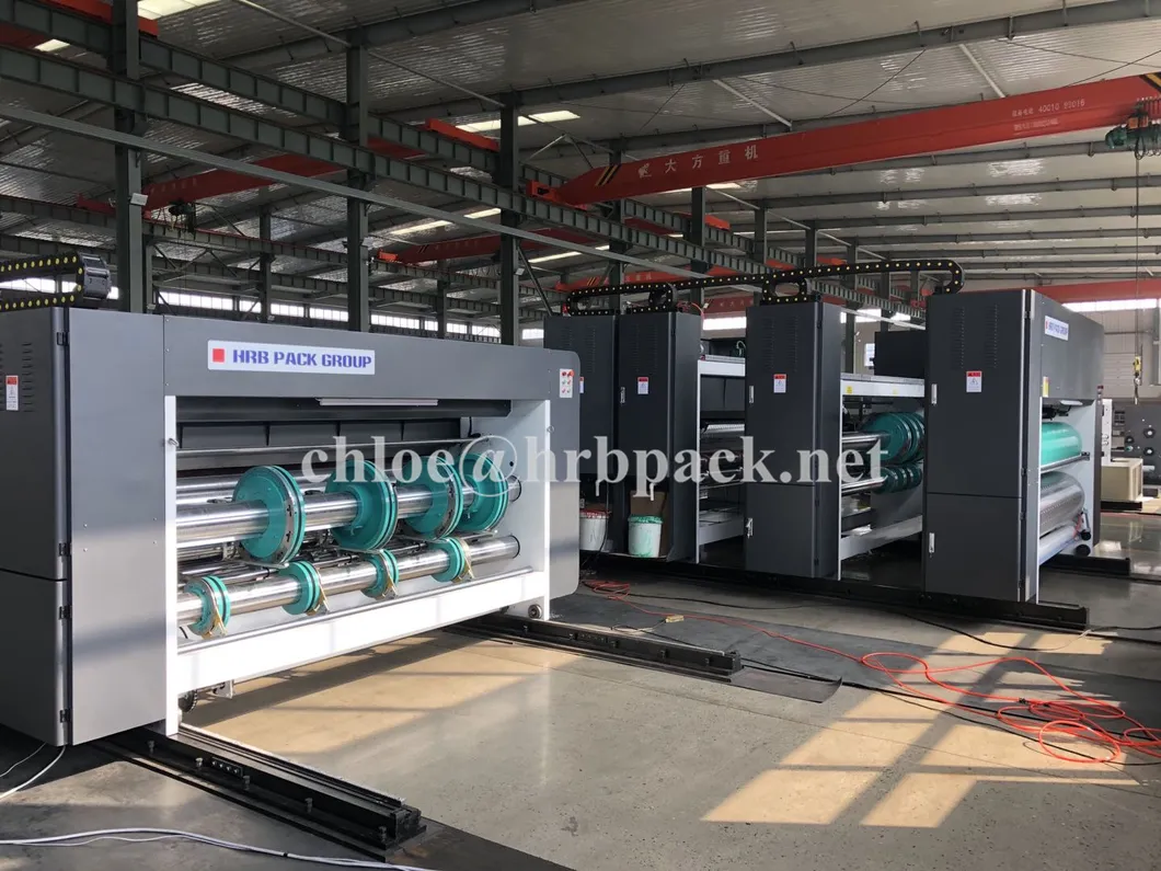 Flexo Printer Slotter Die Cutter Box Machine
