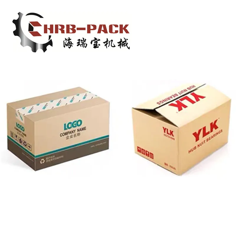 Flexo Printing Slotting Rotary Die Cutting Down Fold Gluer Box Inline Machine; Printer Gluer Making Box Line Machinery