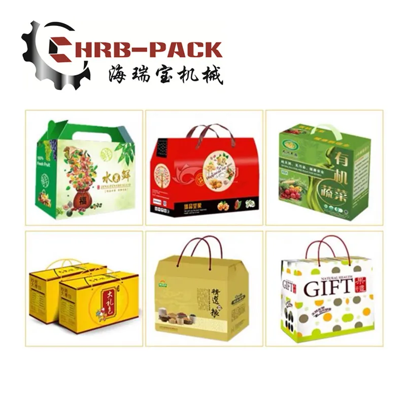 Flexographic Printing Fold Gluer Box Inline Machine; China Case Maker Box