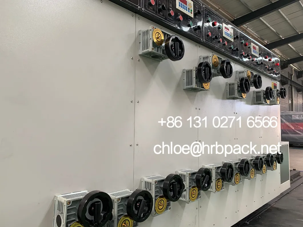 Flexographic Printing Slotting Die Cutting Carton Machine