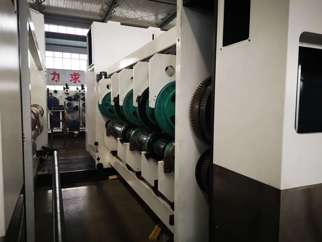 High Speed 4 Color Printer Slotter Die Cutter Box Machine; 1600*2800mm Big Size Printing Box Machine