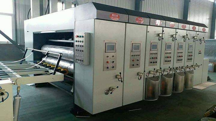 High Speed1224 Flexo Printing Slotting Die Cutting Stacker Box Machine; Printer Slotter Box