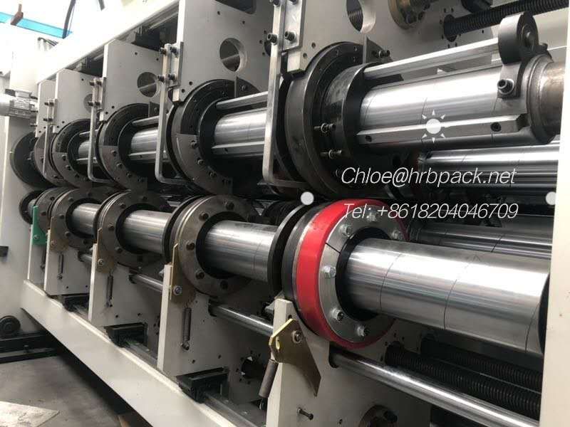High Speed1224 Flexo Printing Slotting Die Cutting Stacker Box Machine; Printer Slotter Box