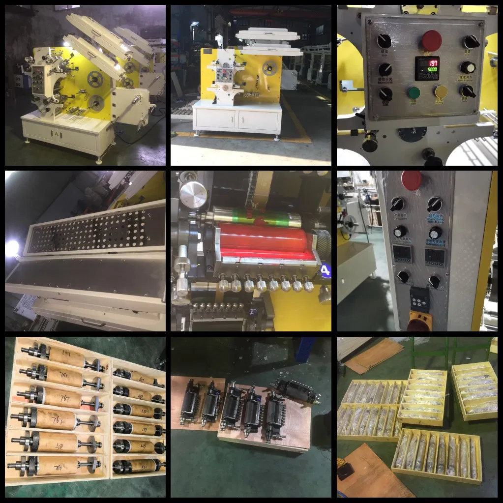 Jingda Brand 2+1 Colors Flexo Clothes Wash Care Label Printing Machine, Garment Flexo Satin Ribbon Printing Machine in China Jr-1221