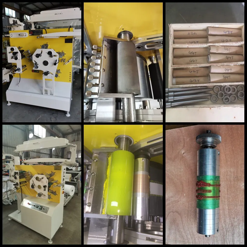 Jingda Brand 2+1 Colors Flexo Clothes Wash Care Label Printing Machine, Garment Flexo Satin Ribbon Printing Machine in China Jr-1221