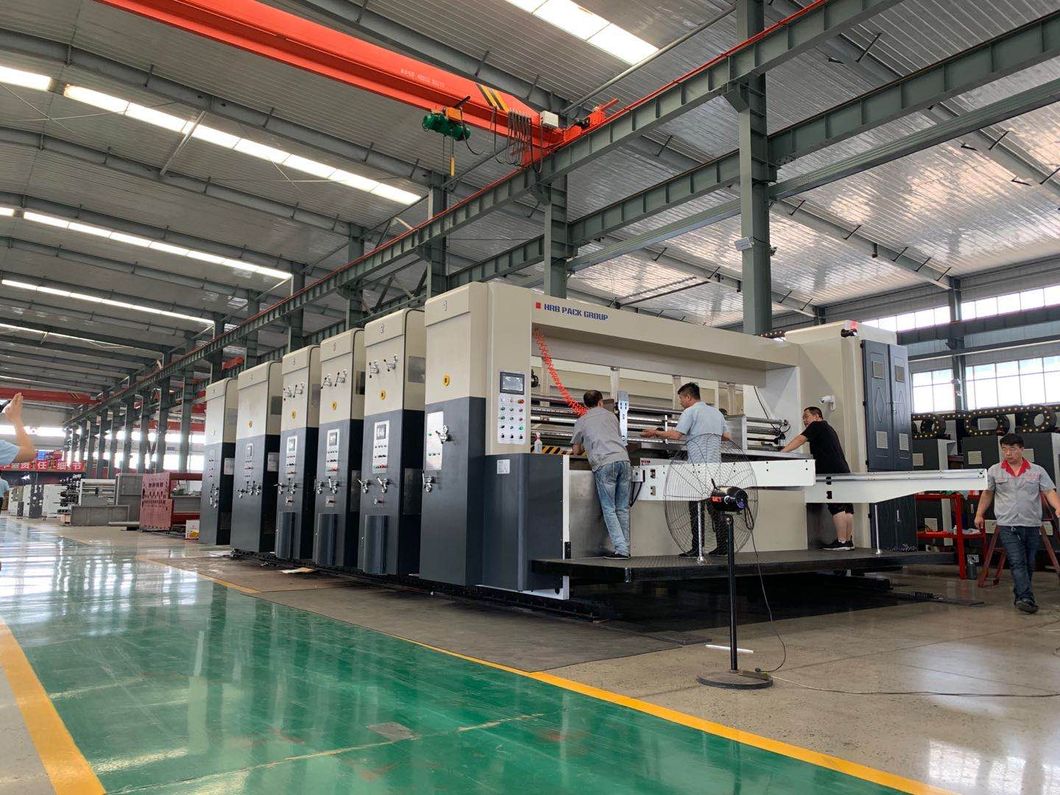 Large Corrugated Box Flexo Printer Slotter Die Cutter Machine; Printing Slotting Die Cutting Box Machine