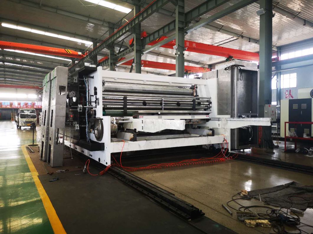 Large Corrugated Box Flexo Printer Slotter Die Cutter Machine; Printing Slotting Die Cutting Box Machine