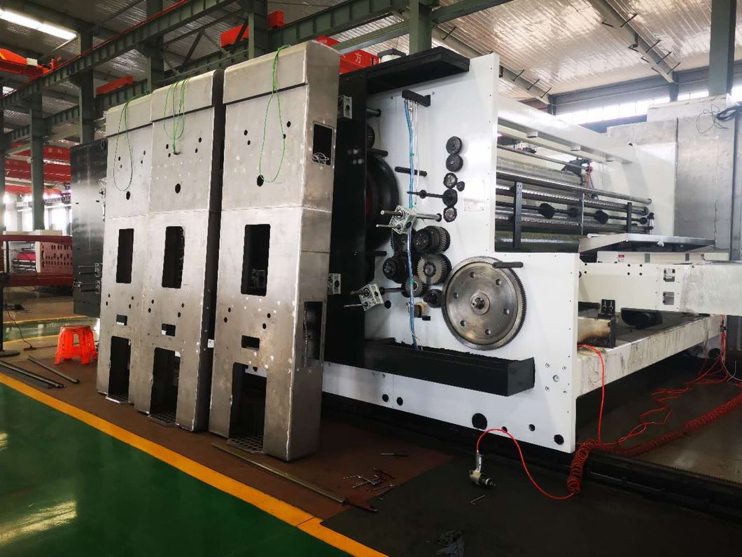 Large Corrugated Box Flexo Printer Slotter Die Cutter Machine; Printing Slotting Die Cutting Box Machine