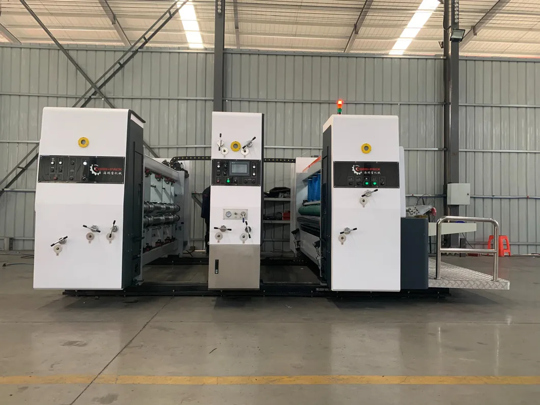 Single Color Printing Slotting Box Machine; Lead Edge Printing Machine