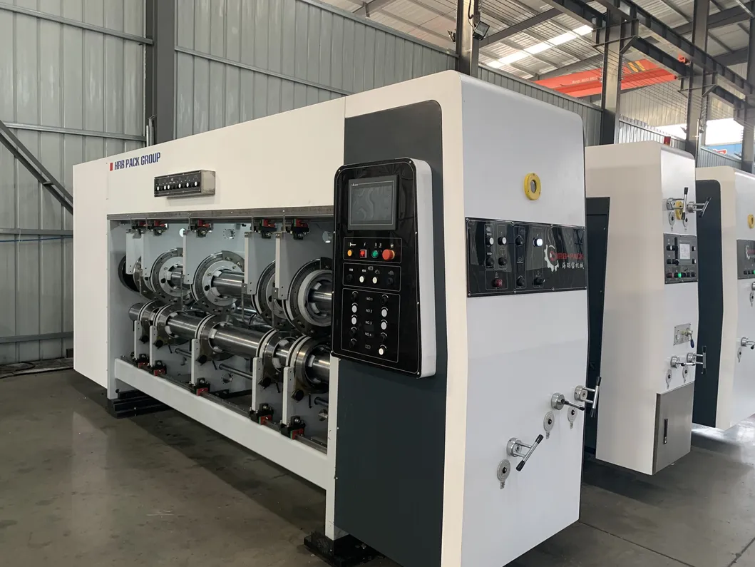 Single Color Printing Slotting Box Machine; Lead Edge Printing Machine