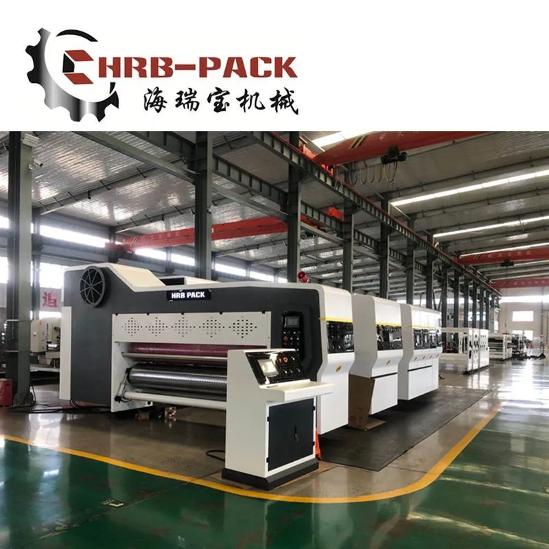 Vacuum Printing Slotting Die Cutting Box Machine; Flexographic Printing Box Machine